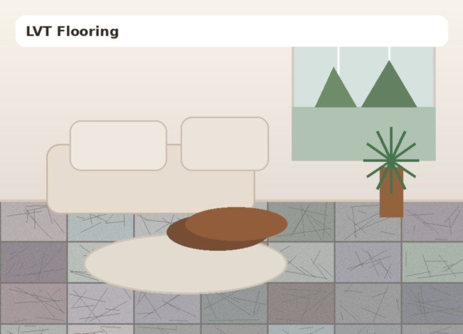 LVT flooring luxury vinyl tile option
