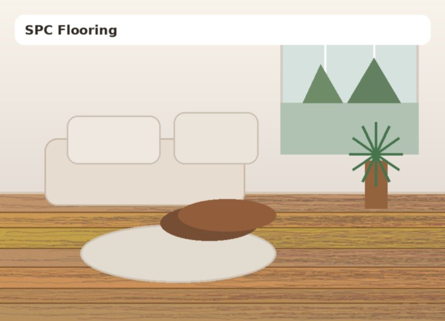 SPC flooring option for Dubai interiors