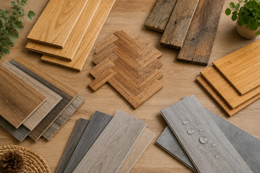 types of woodflooring