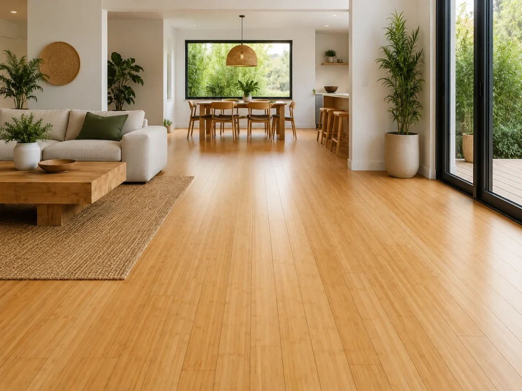 bambo flooring view