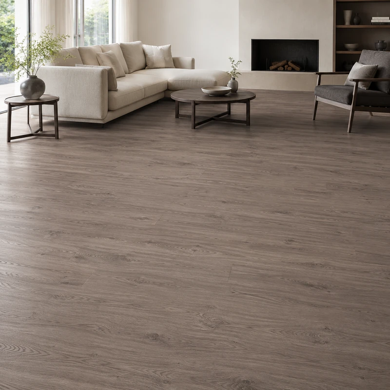 KRONOTEX Atlas Oak Anthracite oak-grain surface
