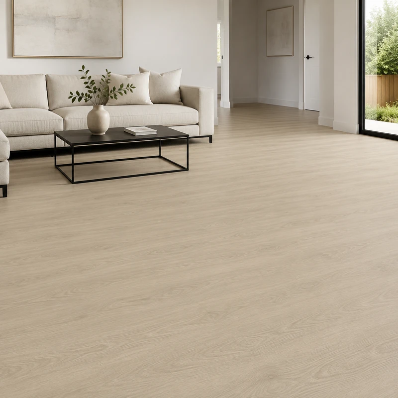 KRONOTEX Elegance Oak Grey laminate with subtle oak grain