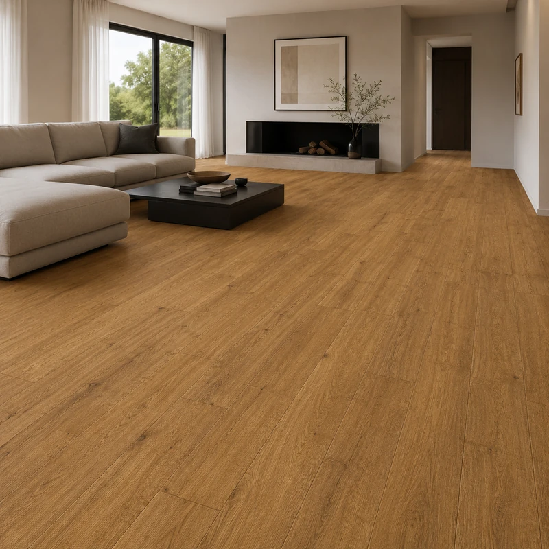 Everest Oak Bronze 1-strip laminate flooring texture