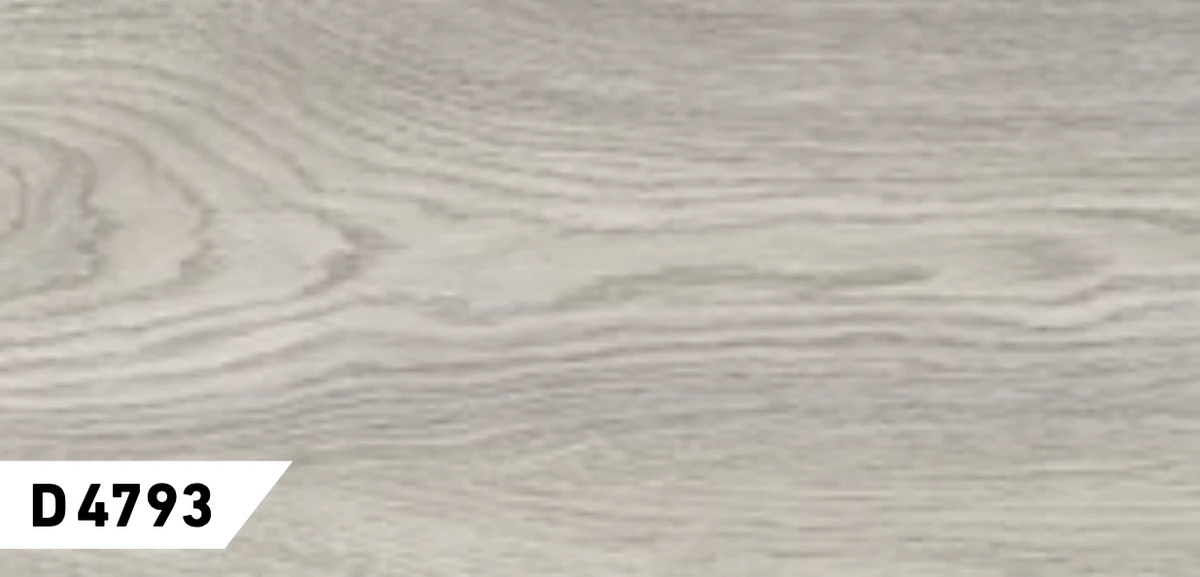 Close-up of KRONOTEX Makro Oak White 1-Strip ER laminate