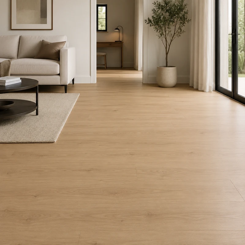 KRONOTEX beige oak laminate flooring texture