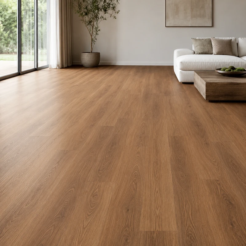 Mountain Oak Brown ER laminate flooring texture
