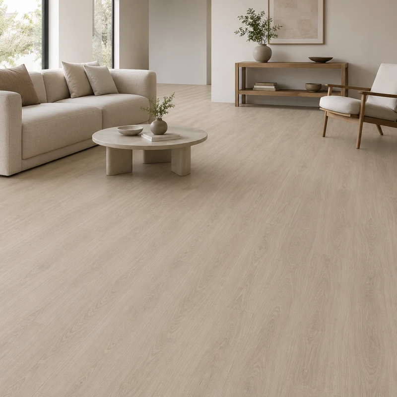 KRONOTEX Oak Silver 1-strip laminate wood grain