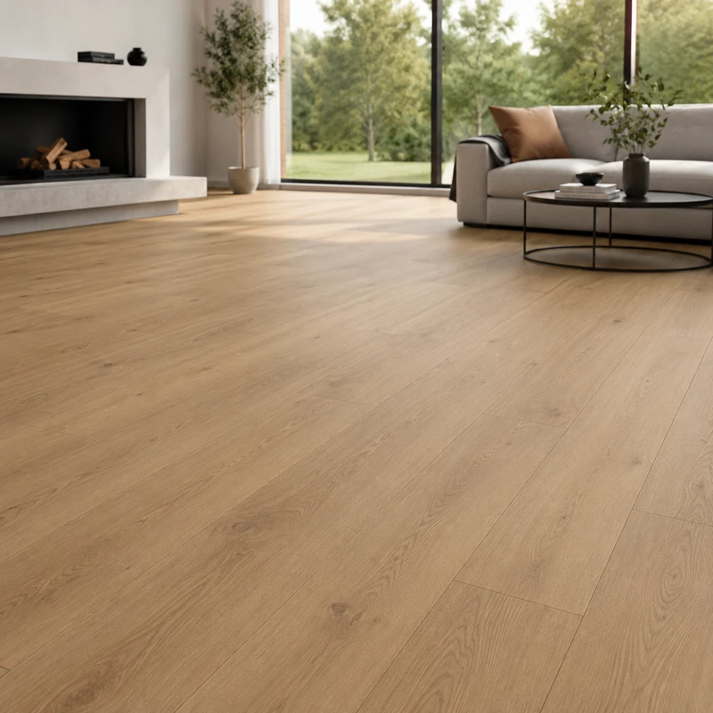 Tuscany Oak Nature beige oak plank flooring