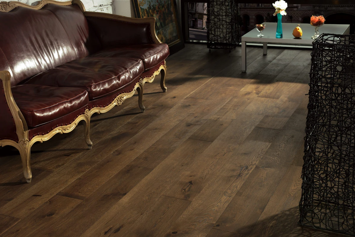 solid hardwood flooring view